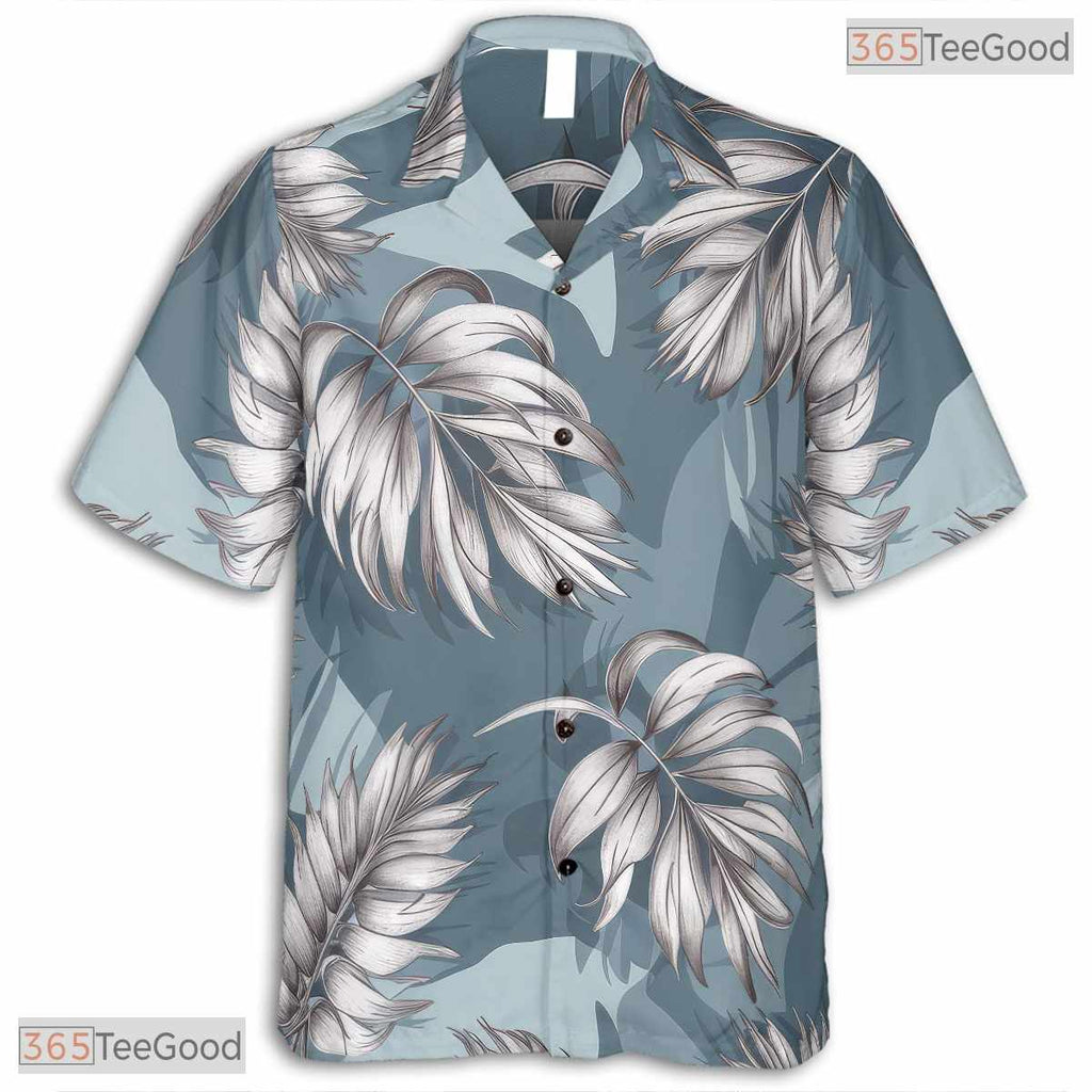 Ocean Paradise Hawaiian Shirt - Blue Waves Tropical Island Aloha Gift Women