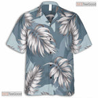 Ocean Paradise Hawaiian Shirt - Blue Waves Tropical Island Aloha Gift Women