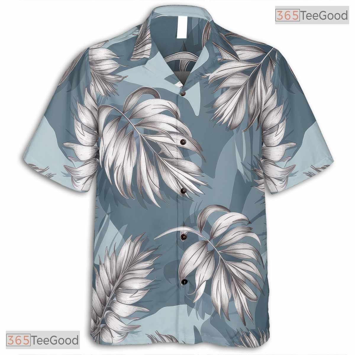 Ocean Paradise Hawaiian Shirt - Blue Waves Tropical Island Aloha Gift Women
