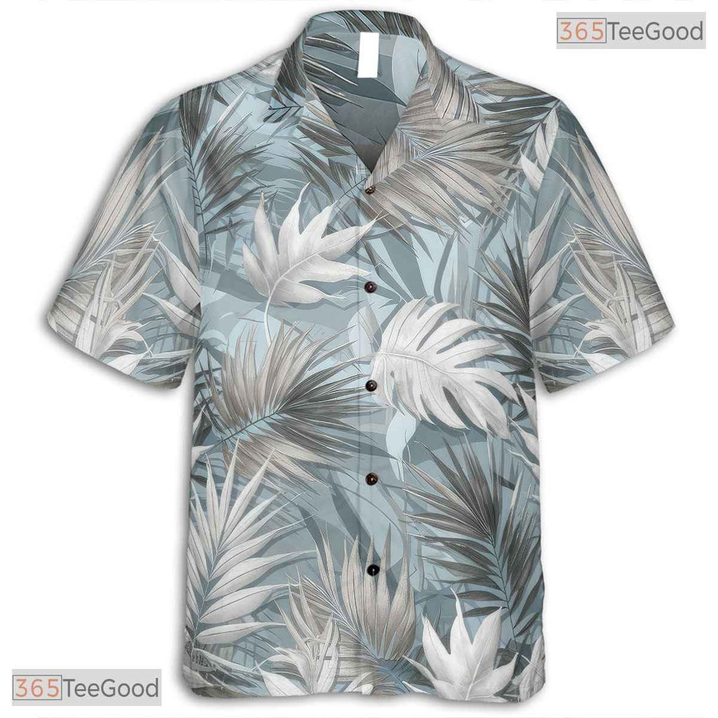 Vintage Pineapple Palm Hawaiian Shirt - Summer Beach Island Vibes Gift Men