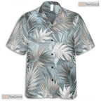 Vintage Pineapple Palm Hawaiian Shirt - Summer Beach Island Vibes Gift Men