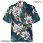 Vibrant Tropical Pineapple Hawaiian Shirt - Palm Island Aloha Style Unisex