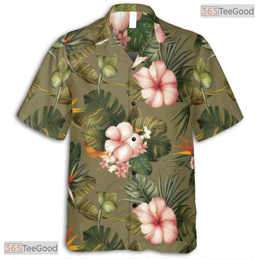 Bold Sunset Hawaiian Shirt - Vibrant Tropical Beach Paradise Unisex