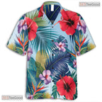Ocean Sunset Aloha Hawaiian Shirt - Relaxed Island Beachwear Adults