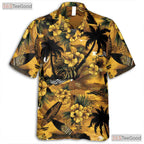 Printed Aloha Hawaiian Shirt - Unisex Summer Button Down Outfit