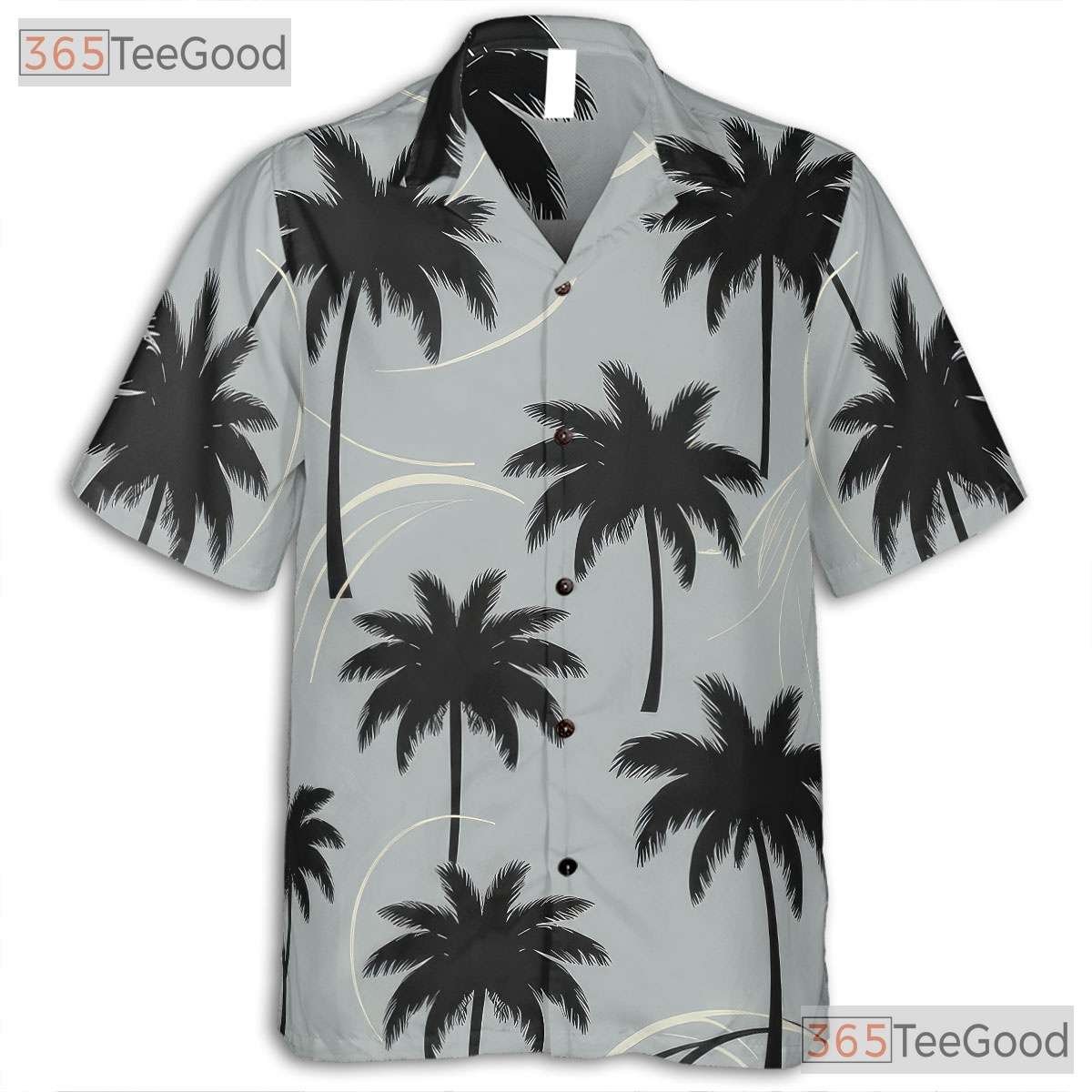 Retro Beach Car Hawaiian Shirt - Palm Tree Sunset Tee Women