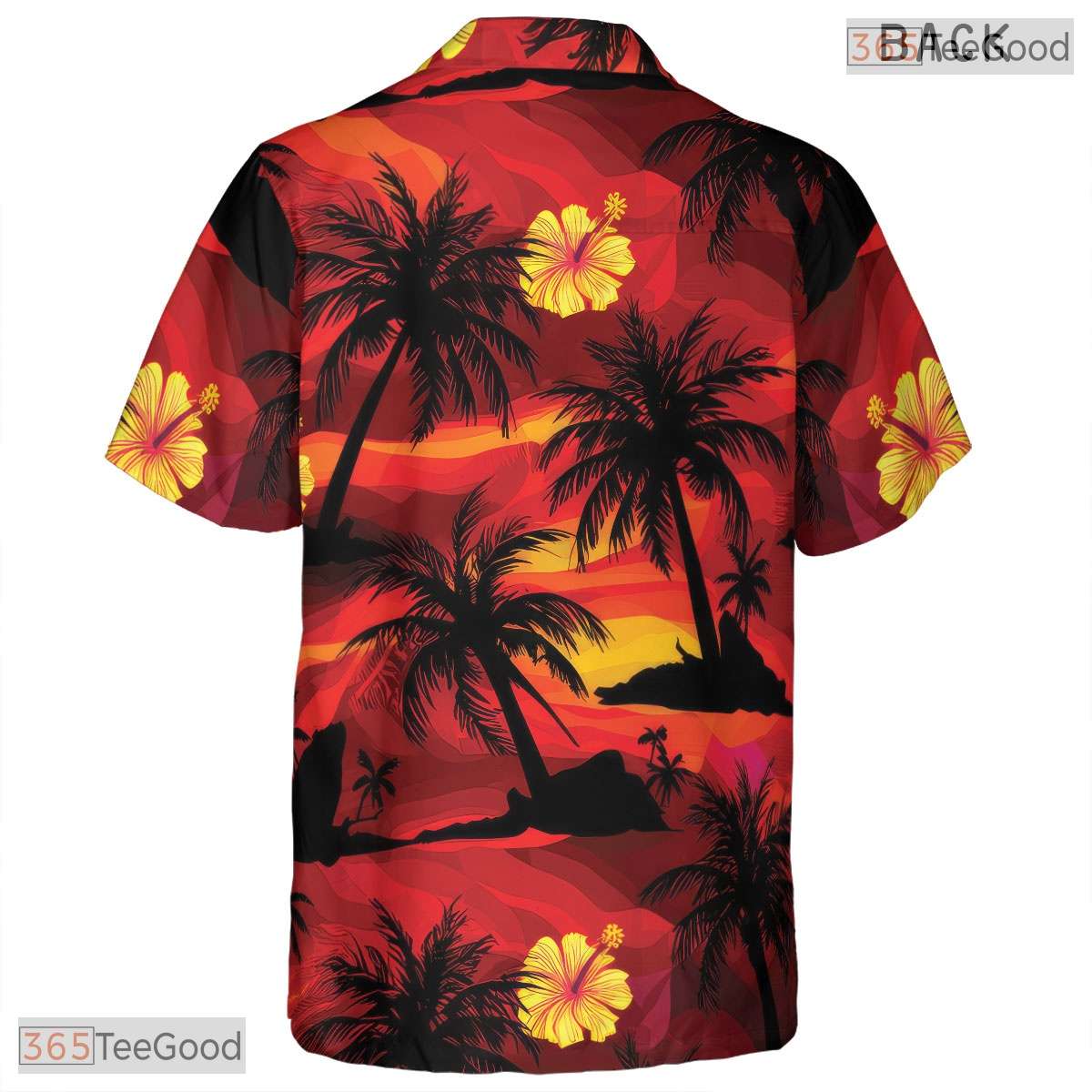 Black Floral Bird of Paradise Hawaiian Shirt - Adult Beach Outfit