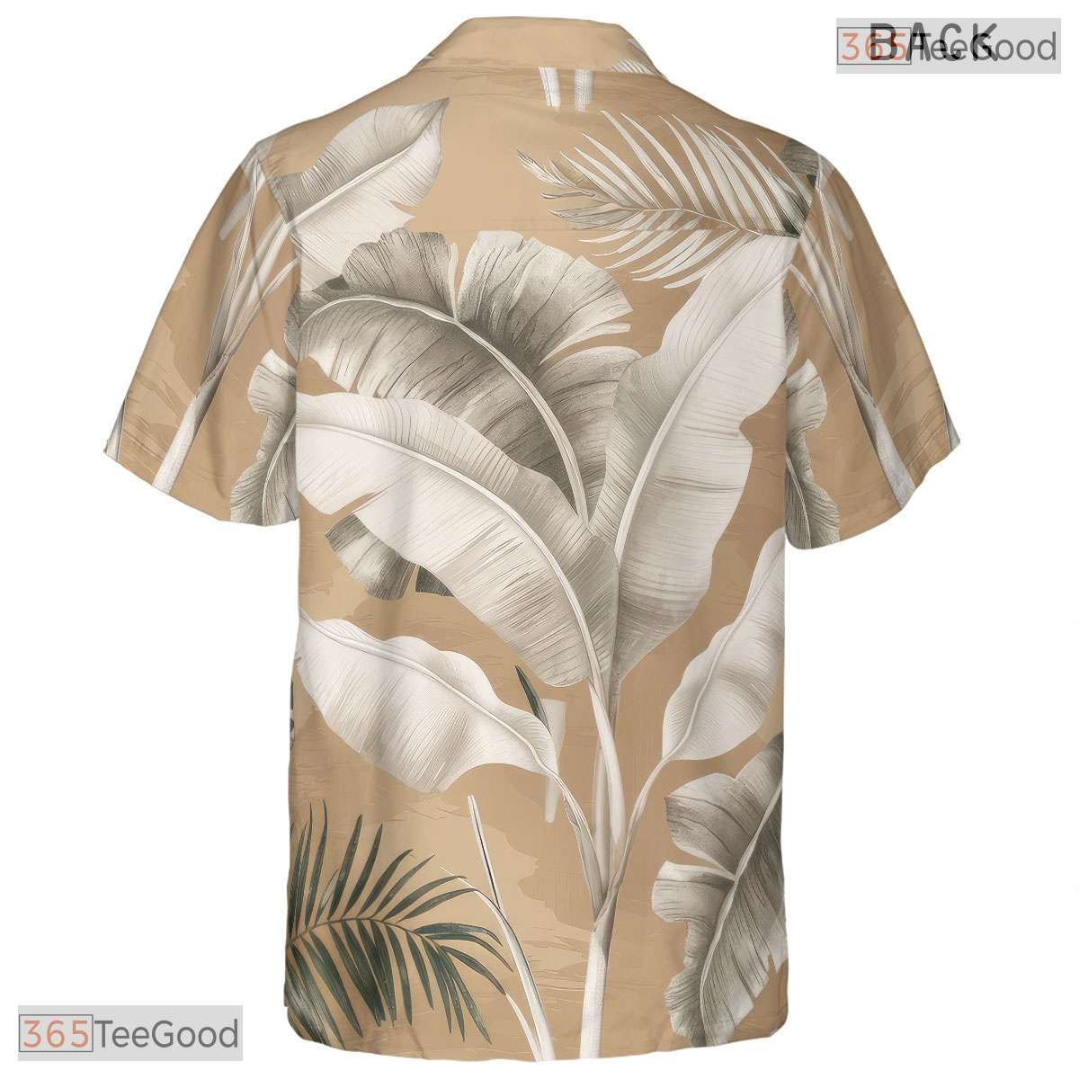 Flamingo Palm Leaf Hawaiian Tee - Summer Beach Party Outfit for Women