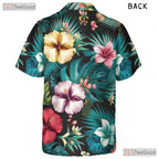 Aloha Floral Paradise Hawaiian Shirt - Unisex Vacation Tee