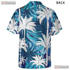 Tropical Palm Tree Hawaiian Shirt - Unisex Vacation Beach Tee