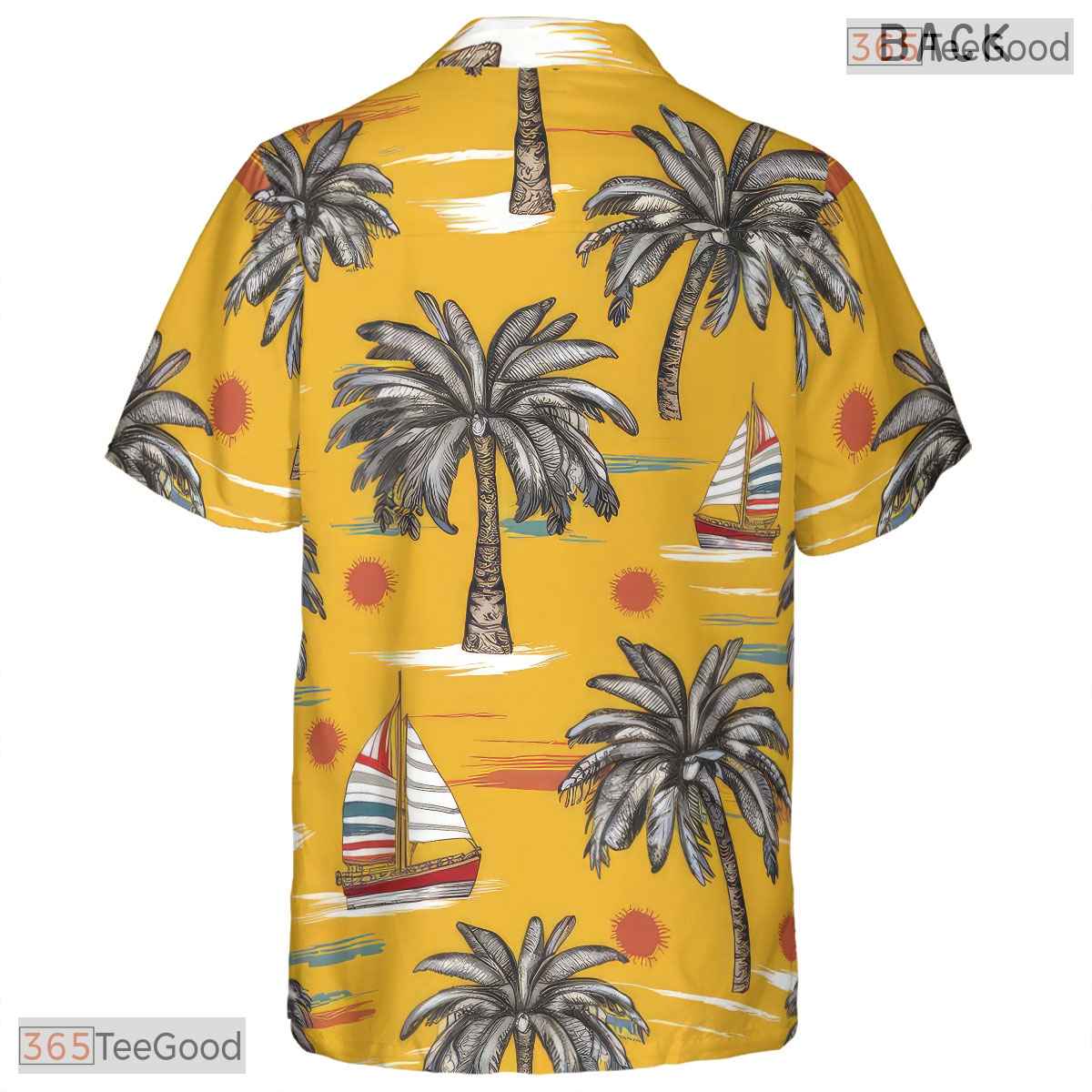 Dark Green Tropical Palm Hawaiian Shirt - Midnight Aloha Vacation Women