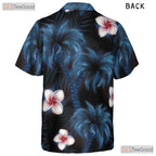 Night Floral Hawaiian Shirt - Vibrant Unisex Aloha Beach Tee