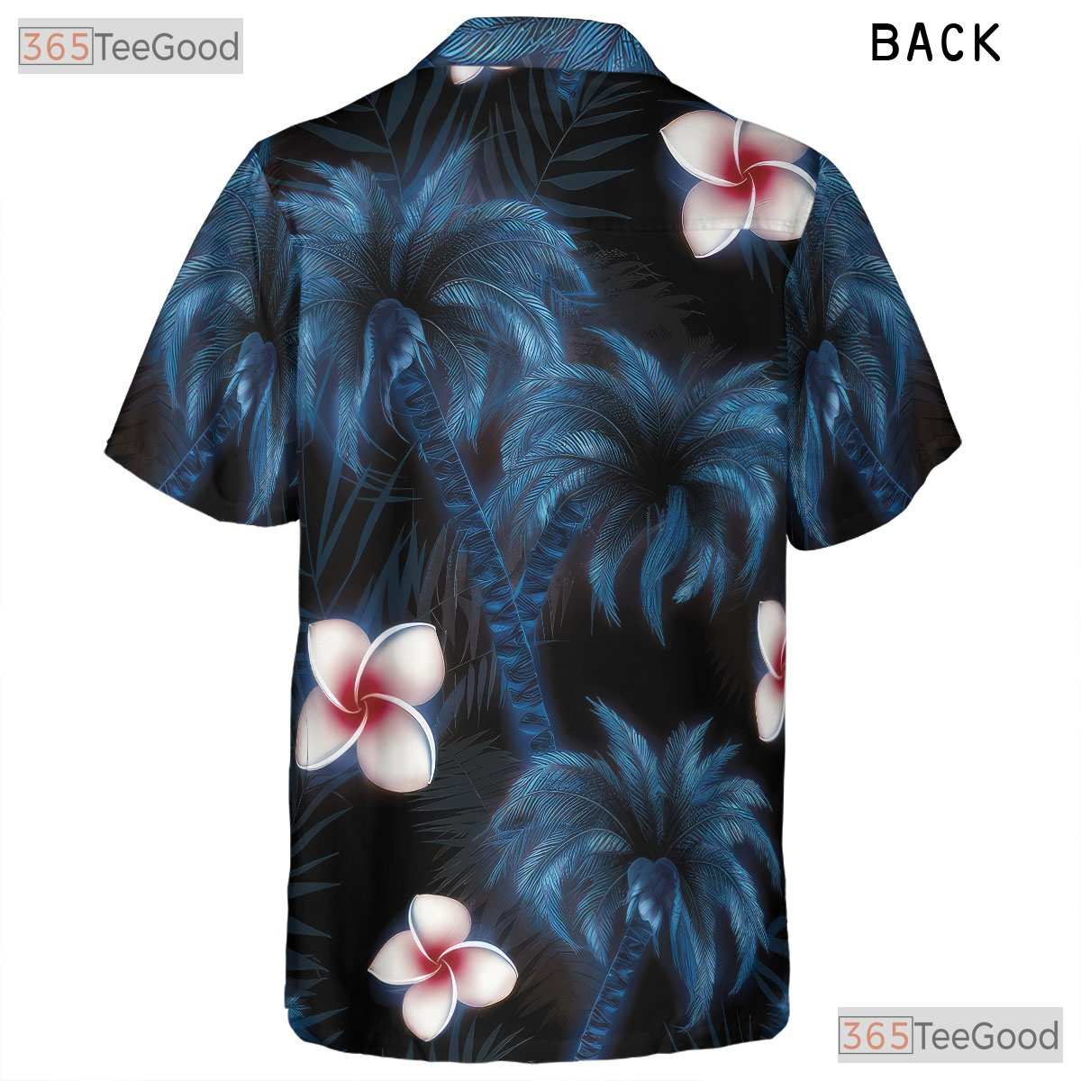 Night Floral Hawaiian Shirt - Vibrant Unisex Aloha Beach Tee