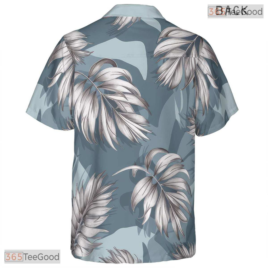 Ocean Paradise Hawaiian Shirt - Blue Waves Tropical Island Aloha Gift Women