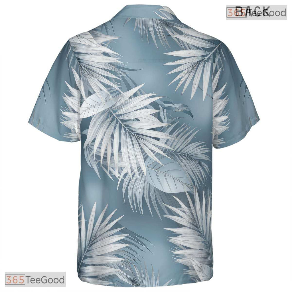 Tropical Ocean Vibes Hawaiian Tee - Blue Wave Island Summer Style Adults