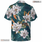 Vibrant Tropical Pineapple Hawaiian Shirt - Palm Island Aloha Style Unisex