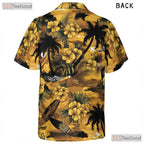 Printed Aloha Hawaiian Shirt - Unisex Summer Button Down Outfit