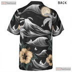 Vintage Green Palm Hawaiian Shirt - Tropical Ocean Island Style Men
