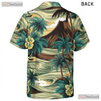 Pink Sunset Hawaiian Shirt - Tropical Twilight Palm Ocean View Unisex
