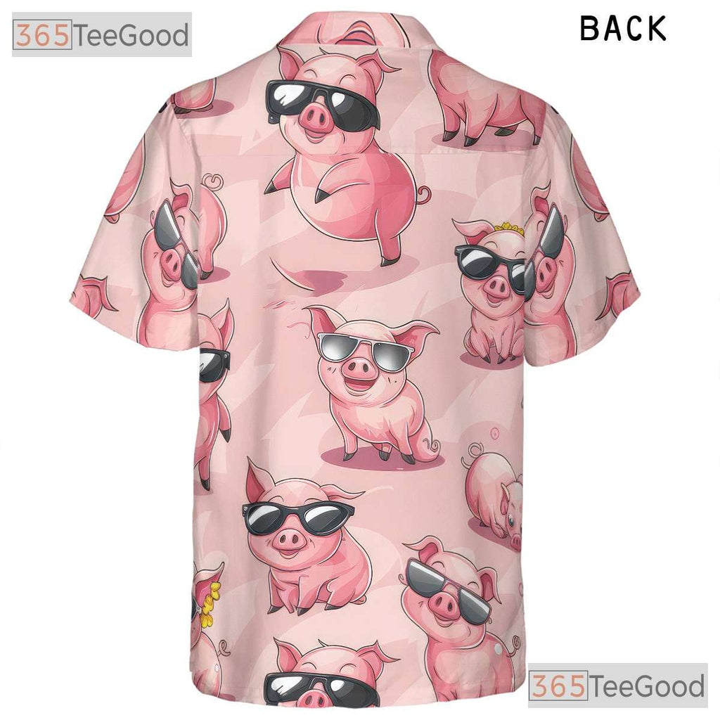 Atomic Cocktail Hawaiian Shirt - Vintage 50s Mid-Century Tee