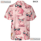Atomic Cocktail Hawaiian Shirt - Vintage 50s Mid-Century Tee