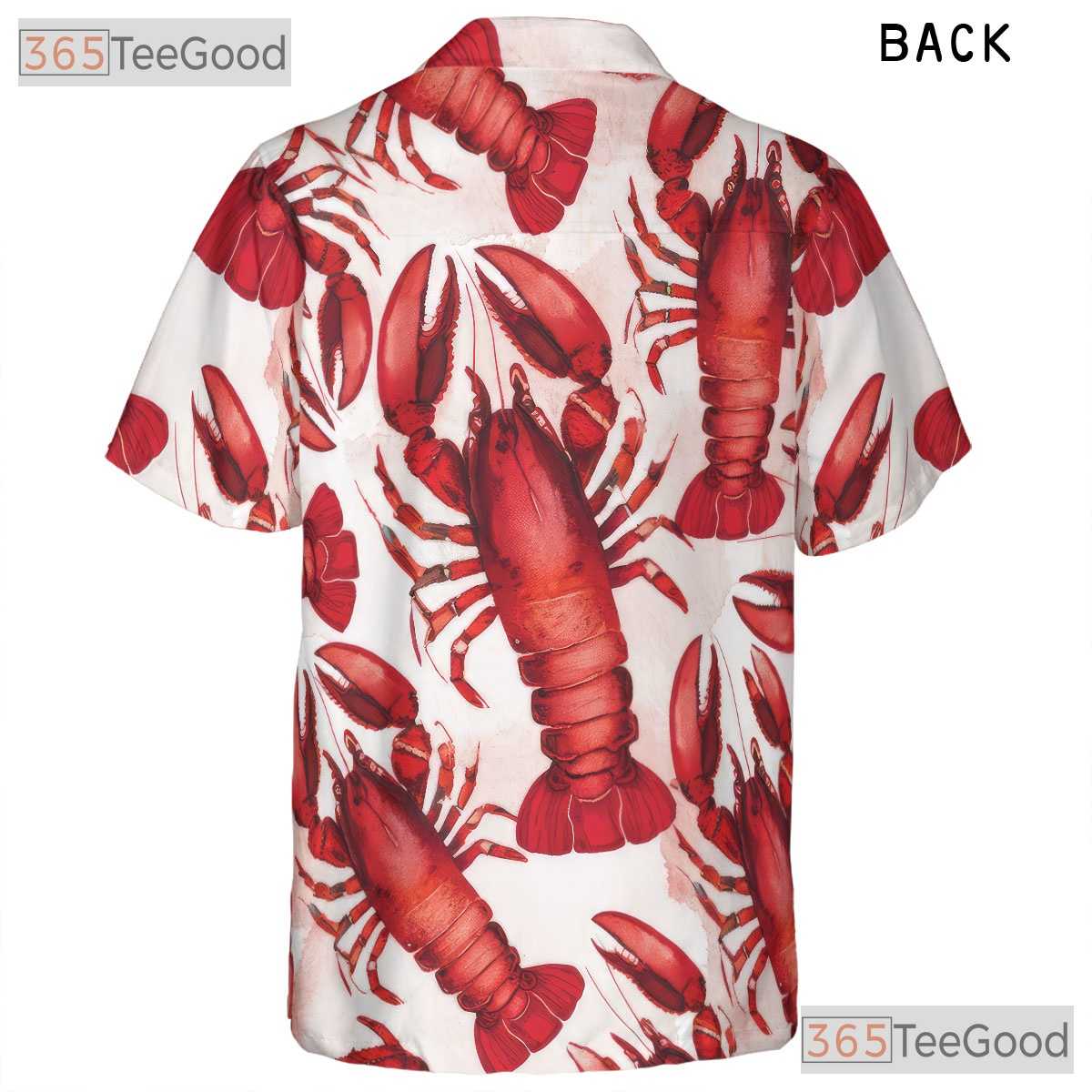 Funny Red Lobster Hawaiian Shirt - Unisex Seafood Beach Aloha Party Tee