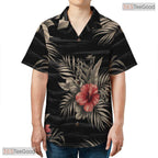 Blue Pineapple Tropical Hawaiian Shirt - Men's Beach Party Tee