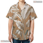 Pink Flamingo Hibiscus Hawaiian Shirt for Adults - Tropical Beachwear