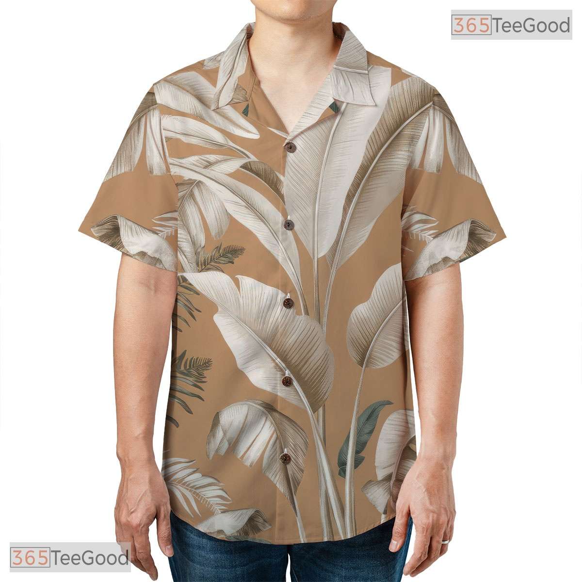 Pink Flamingo Hibiscus Hawaiian Shirt for Adults - Tropical Beachwear