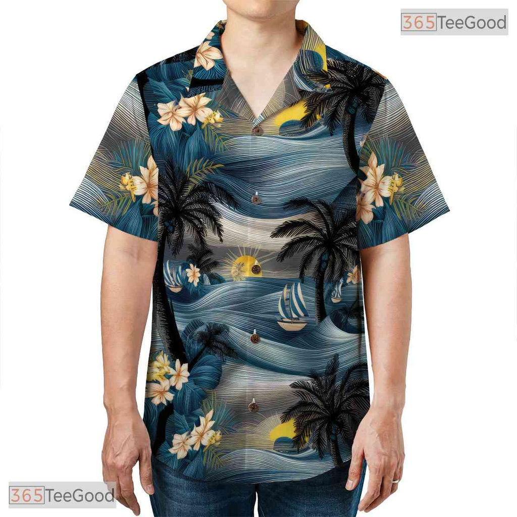 Green Beer Pineapple Hawaiian Shirt - Aloha Style Summer Party Unisex
