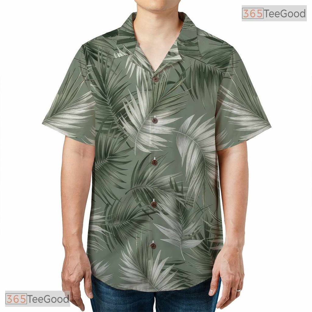 Tropical Flamingo Paradise Hawaiian Tee - Hibiscus Palm Aloha Women