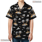 Ocean Adventure Steampunk Hawaiian Shirt - Nautical Octopus Summer Men