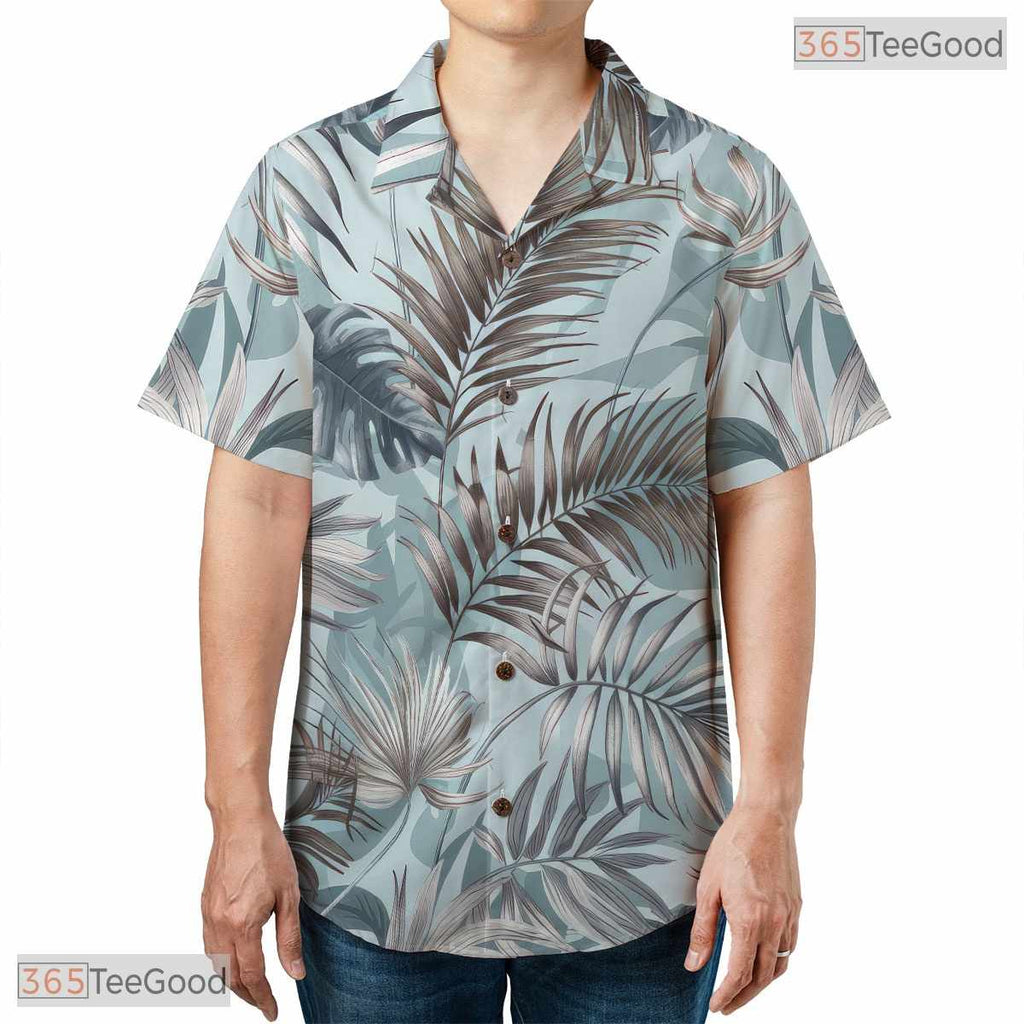 Yellow Pineapple Hawaiian Tee - Vintage Tropical Palm Beachwear Women