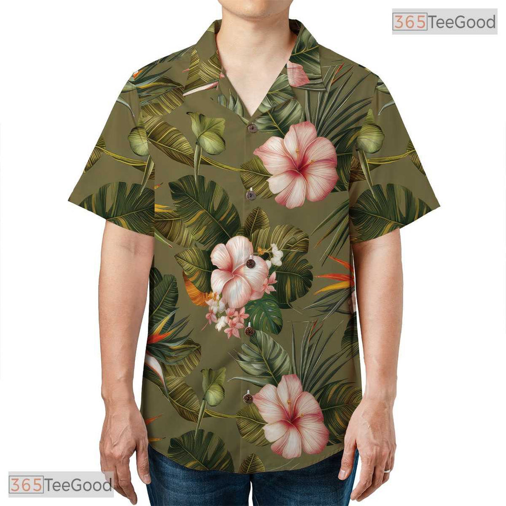 Bold Sunset Hawaiian Shirt - Vibrant Tropical Beach Paradise Unisex