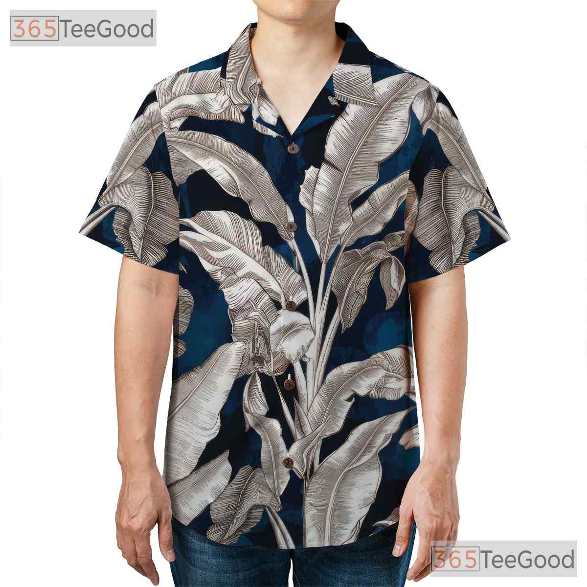 Vintage Red Rose Floral Hawaiian Shirt - Romantic Unisex Aloha Tee