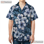 Pirate Parrot Tropical Hawaiian Shirt - Unisex Treasure Island Aloha Tee