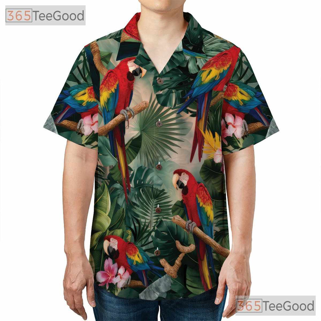 Atomic Martini Cocktail Hawaiian Shirt - Retro Lounge Tee Adult