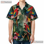 Atomic Martini Cocktail Hawaiian Shirt - Retro Lounge Tee Adult