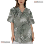 Pink Flamingo Tropical Hawaiian Shirt - Hibiscus Palm Beachwear Men
