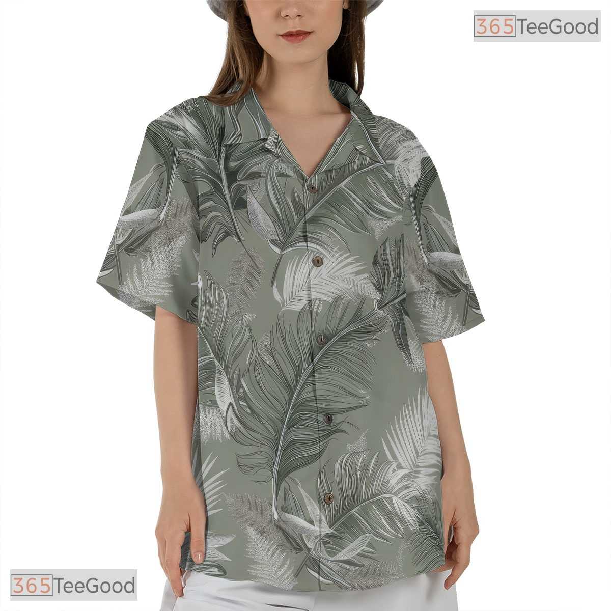 Pink Flamingo Tropical Hawaiian Shirt - Hibiscus Palm Beachwear Men