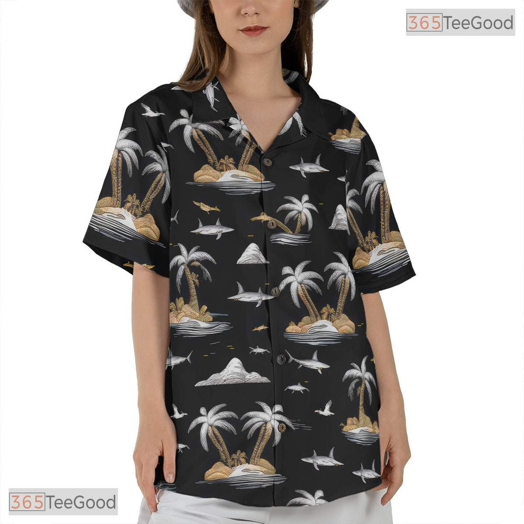 Ocean Adventure Steampunk Hawaiian Shirt - Nautical Octopus Summer Men