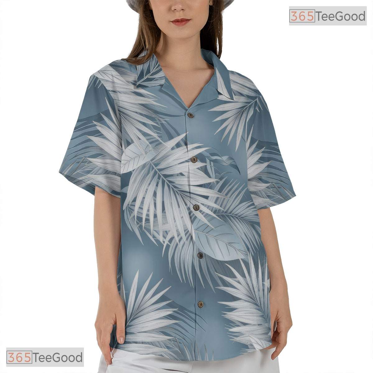 Tropical Ocean Vibes Hawaiian Tee - Blue Wave Island Summer Style Adults
