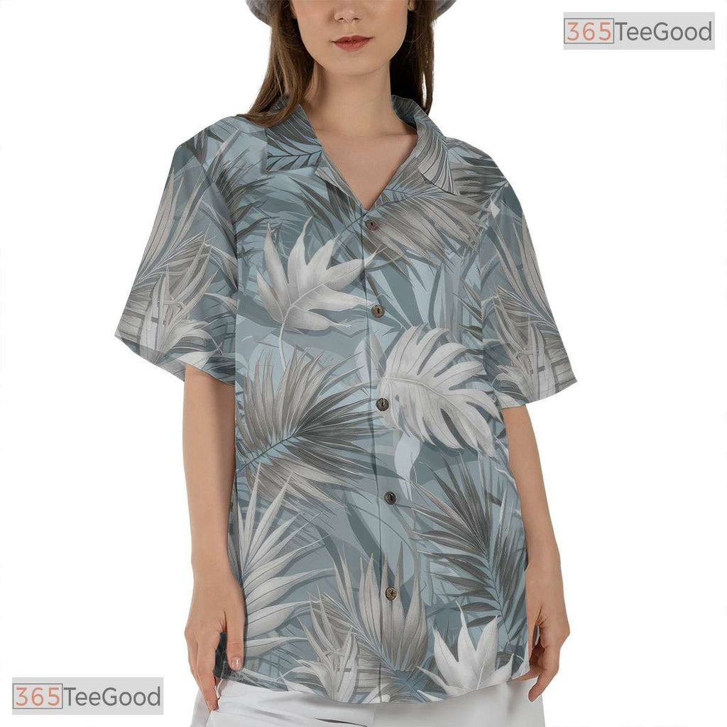 Vintage Pineapple Palm Hawaiian Shirt - Summer Beach Island Vibes Gift Men