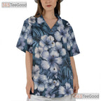 Pirate Parrot Tropical Hawaiian Shirt - Unisex Treasure Island Aloha Tee