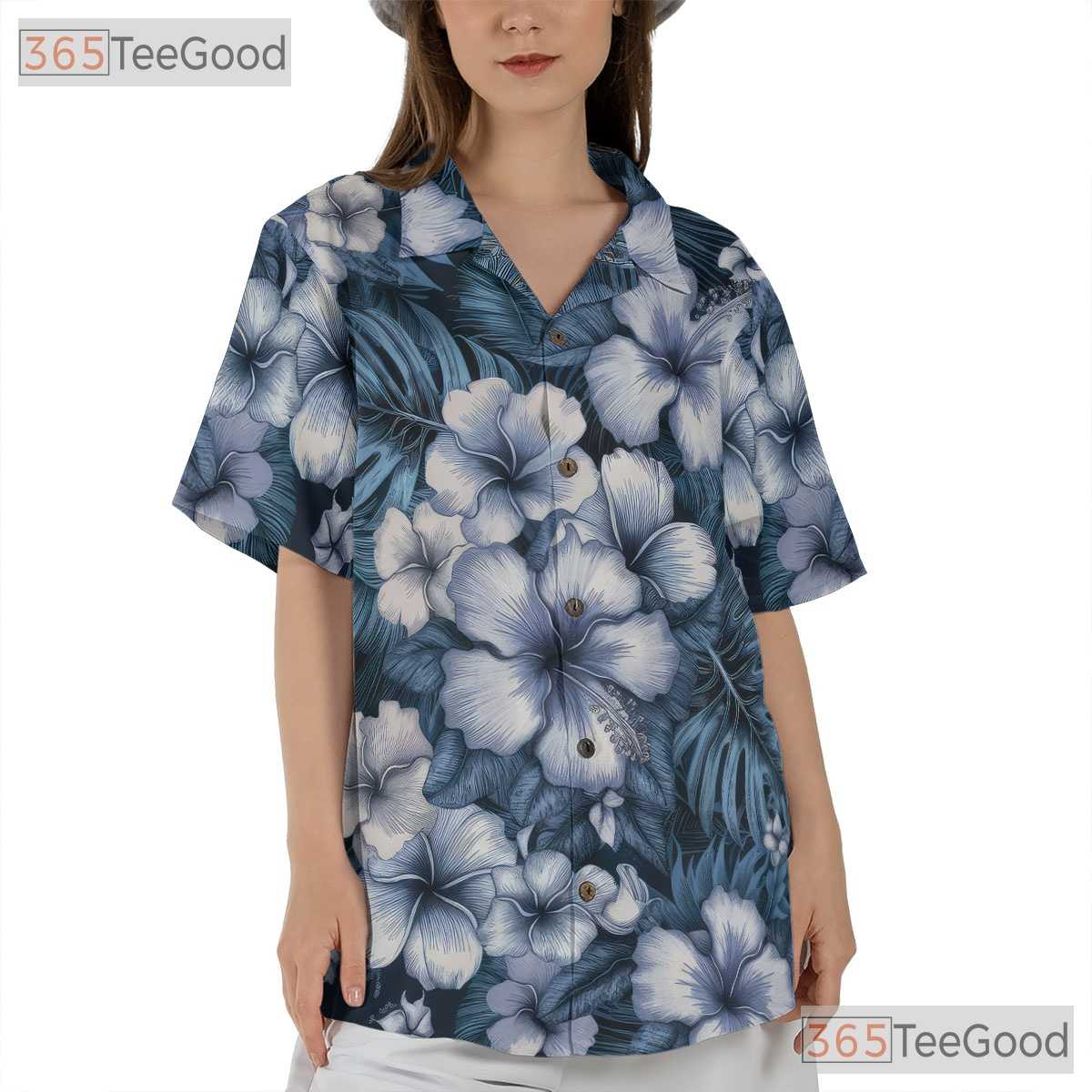 Pirate Parrot Tropical Hawaiian Shirt - Unisex Treasure Island Aloha Tee