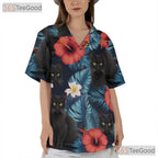 Scarlet Macaw Parrot Hawaiian Shirt - Jungle Aloha Tee For Men