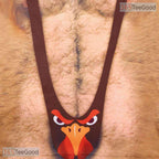 Hilarious Hairy Chest Fake Abs Costume Novelty 3D Printed Casual Unisex Tee Shirt Top