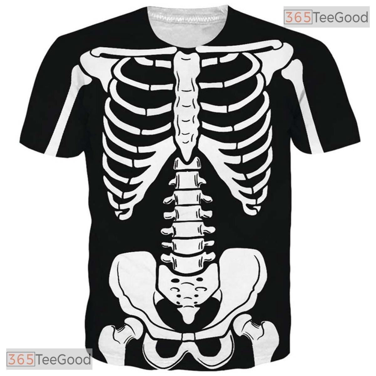 Hallow Black Funny Graphic 3D Novelty Casual Crewneck Adult Tee Shirt Unisex