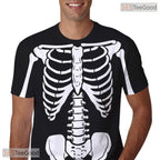 Hallow Black Funny Graphic 3D Novelty Casual Crewneck Adult Tee Shirt Unisex