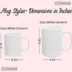 Personalized Human Servant Funny Cat Mom Mug - Happy Mothers Day Custom Ceramic Accent Mug